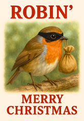 Merry Christmas Robin
